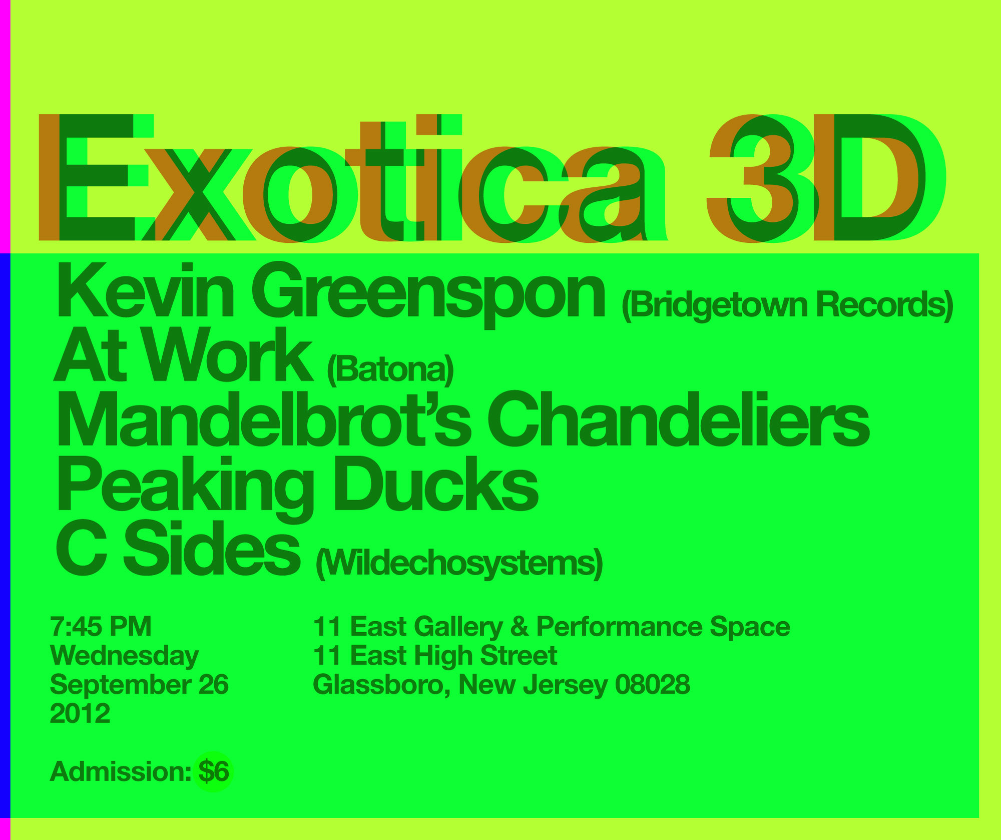 At Work live with Kevin Greenspon, Mandelbrot’s Chandeliers, Peaking Ducks, & C Sides