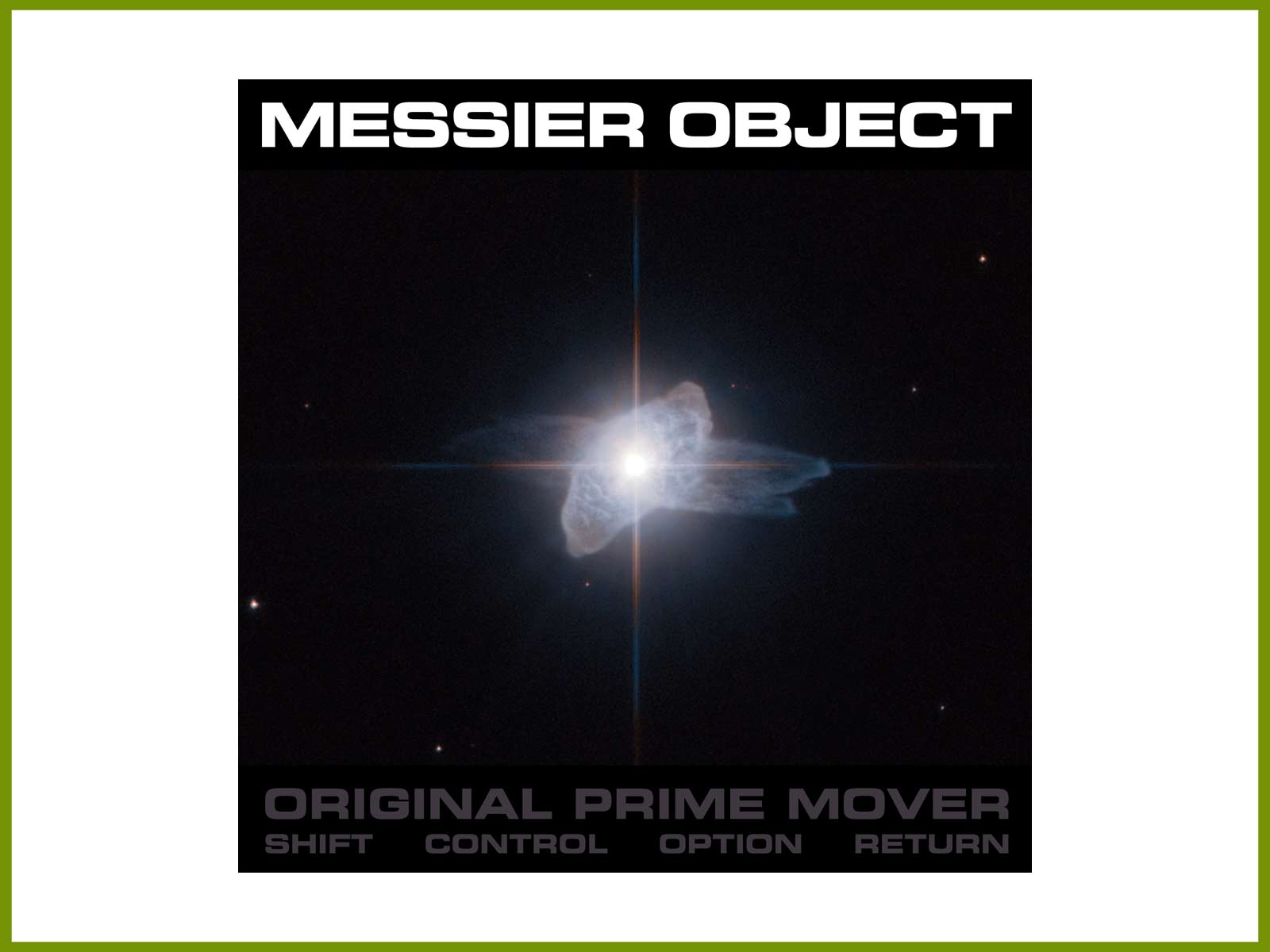 Introducing Messier Object and new space techno EP “Original Prime Mover”