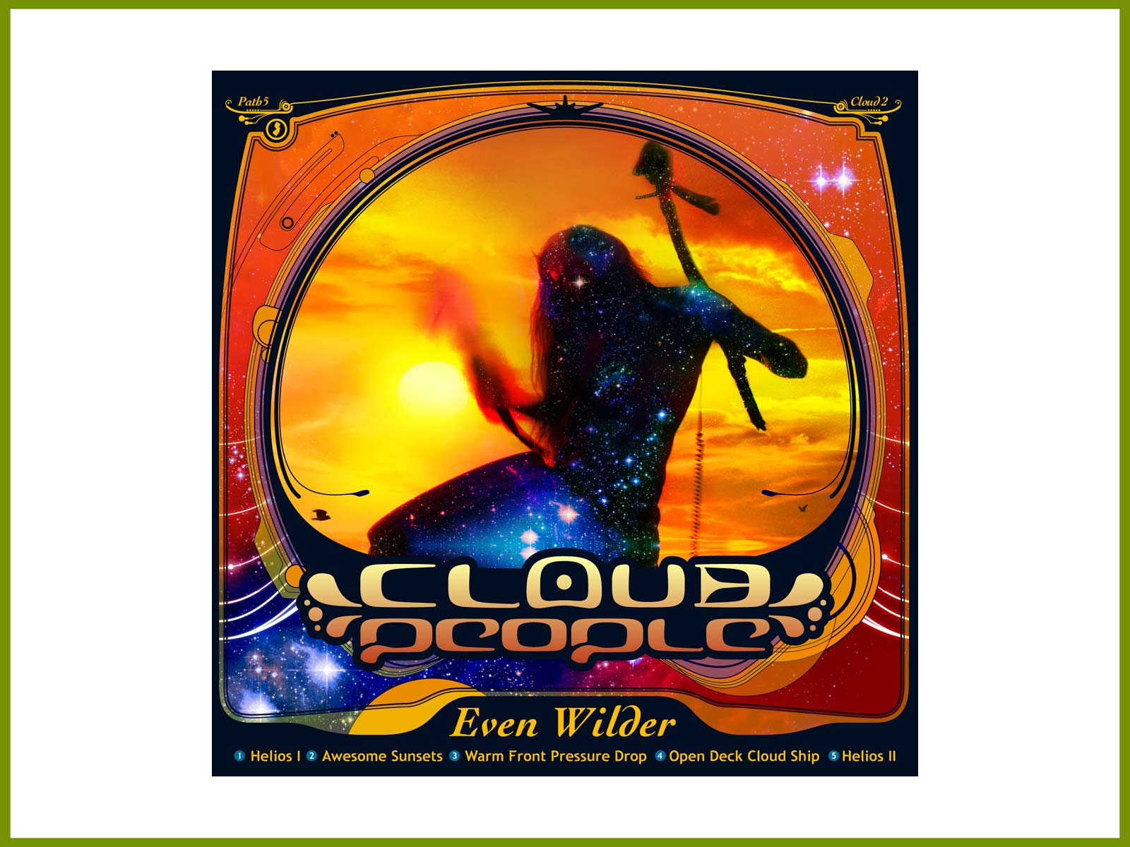Download the new EP “Even Wilder”, by Cloud People