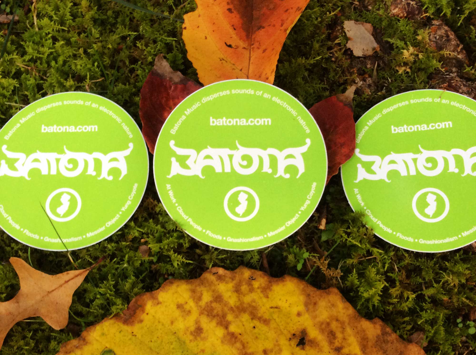 Merch: various sticker packs • Batona Music